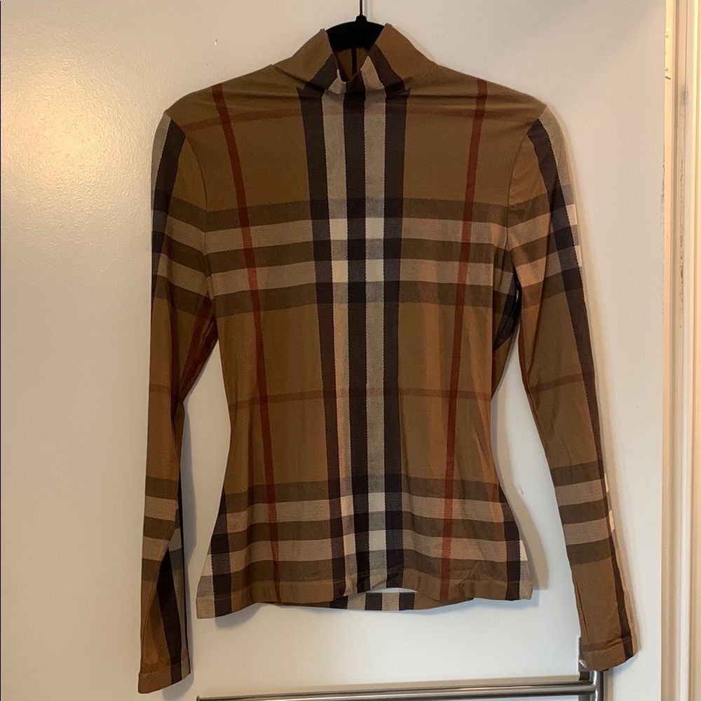 Women’s Burberry Turtleneck Long Sleeve Top